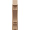 Ekena Millwork 5 1/2-in W x 20-in D x 24-in H Balboa Block Rough Cedar Woodgrain TimberThane Outlooker, Primed Tan OUTUR055X20X24BOA44RCPR - alternate 6